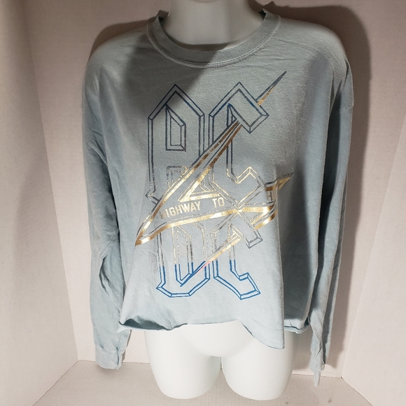 AC/DC Tops - NWOT Women's Crop Long Sleeve T-shirt